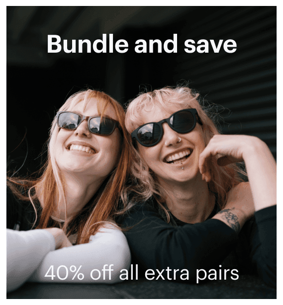 Universal design. Sunnies to suit everyone and everyday!